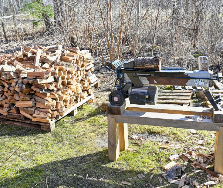 Construire Une Fendeuse A Bois Fendeuse De Bûches Fabrication Maison — free download